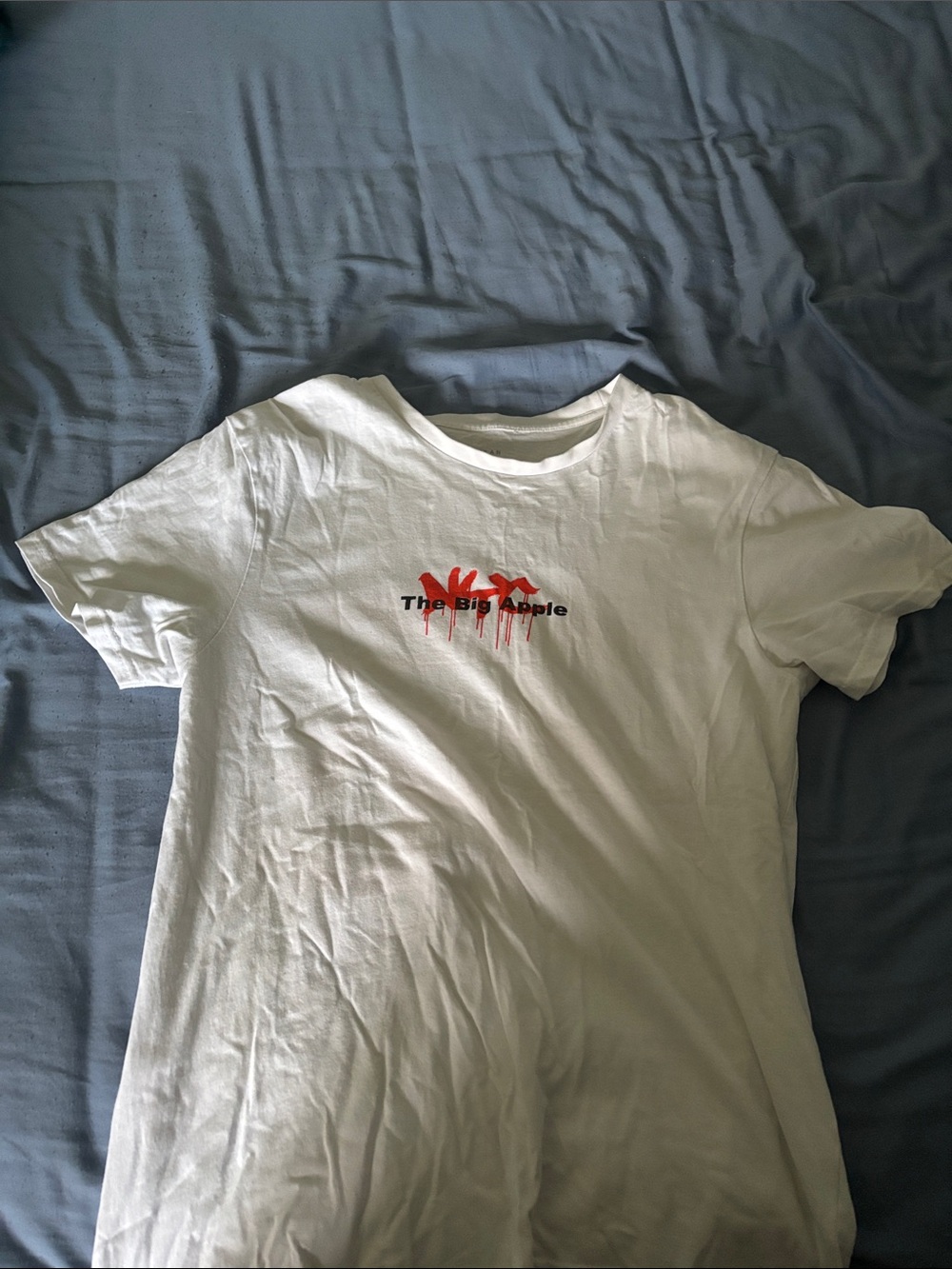 Urban Heritage White T-Shirt with Red Graphic